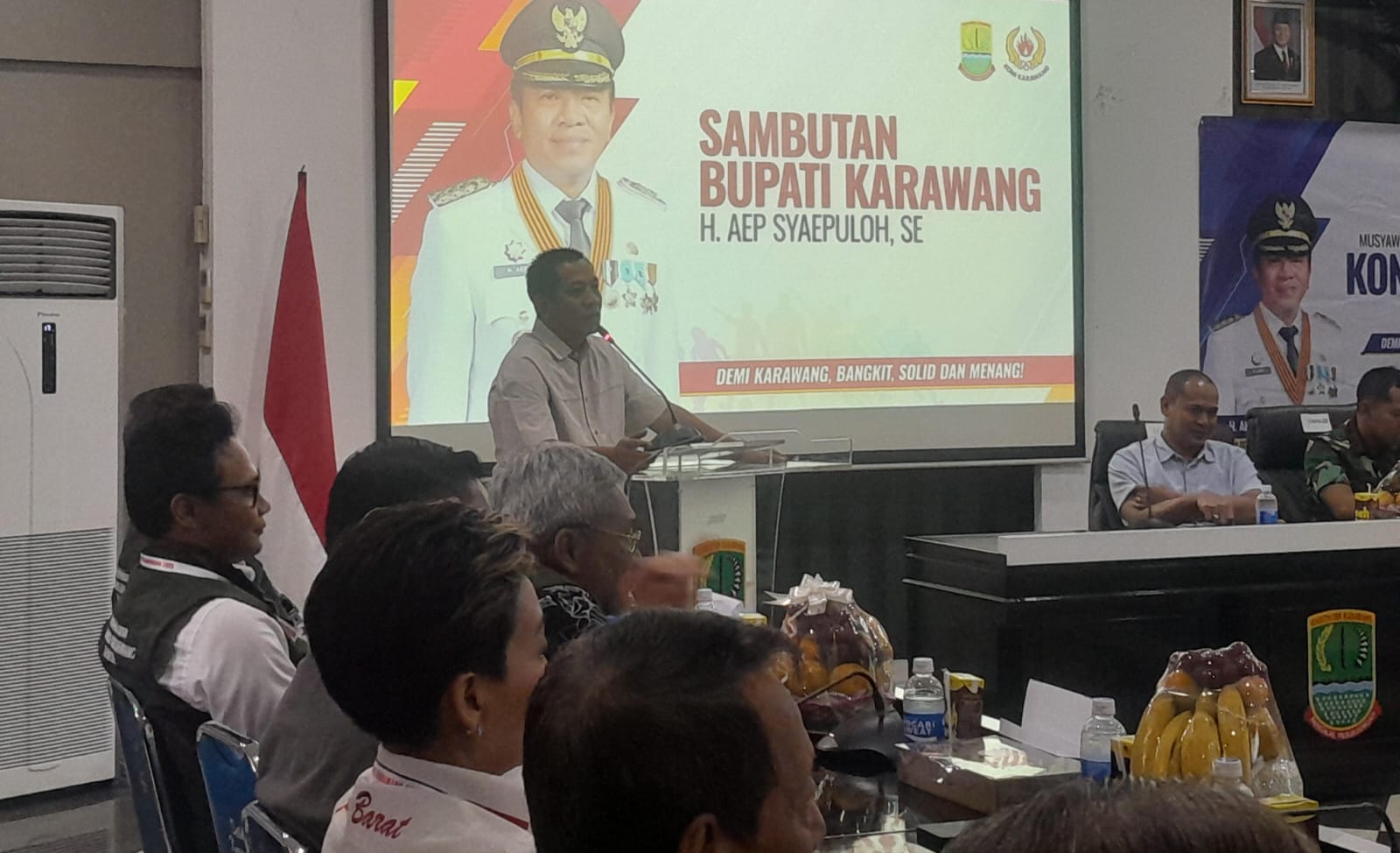 Bupati Karawang Tegaskan Sikap Netral dalam Musorkablub KONI Karawang 2025