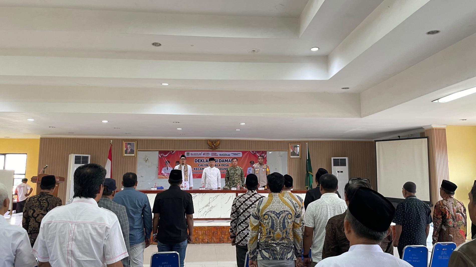 Serukan Pilkades Damai di Bekasi, Saeful Islam : Menang Jangan Jumawa, Kalah Jangan Kecewa