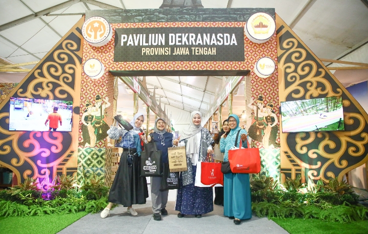 62 pelaku UMKM Jateng Ikuti Pameran Dekranasda Expo 2025, Transaksinya Tembus Rp452 Juta