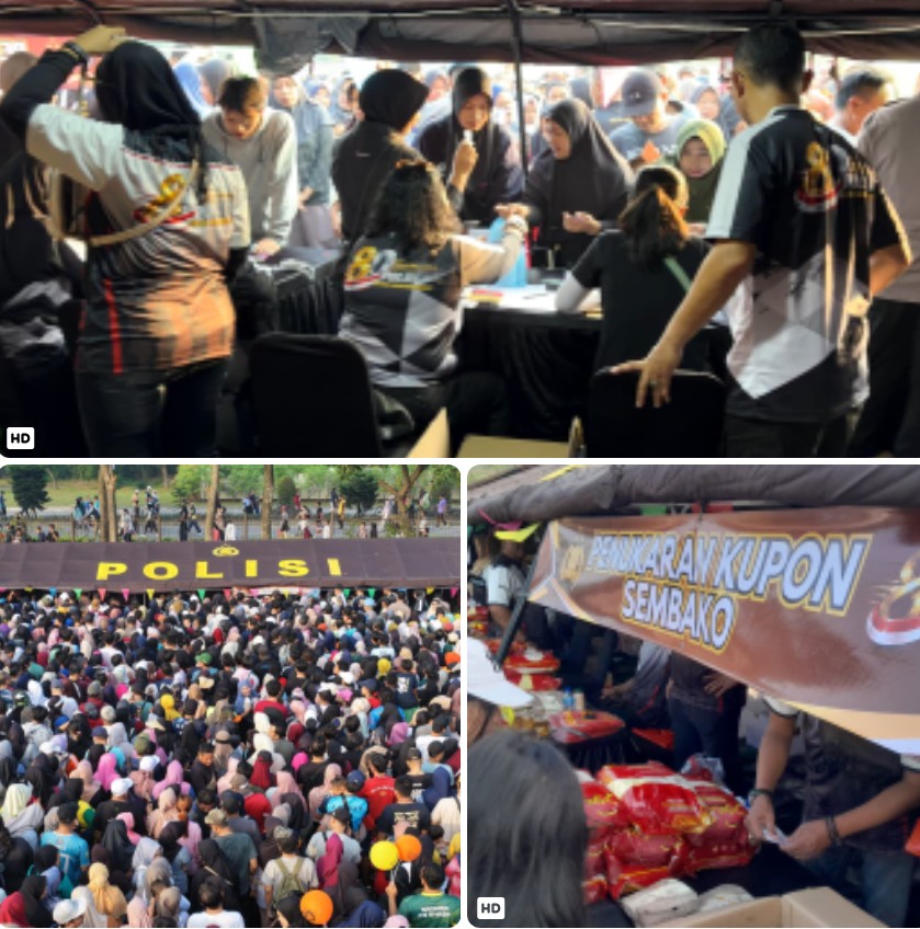 Pasar Murah Bhayangkara Diserbu Warga Cikarang