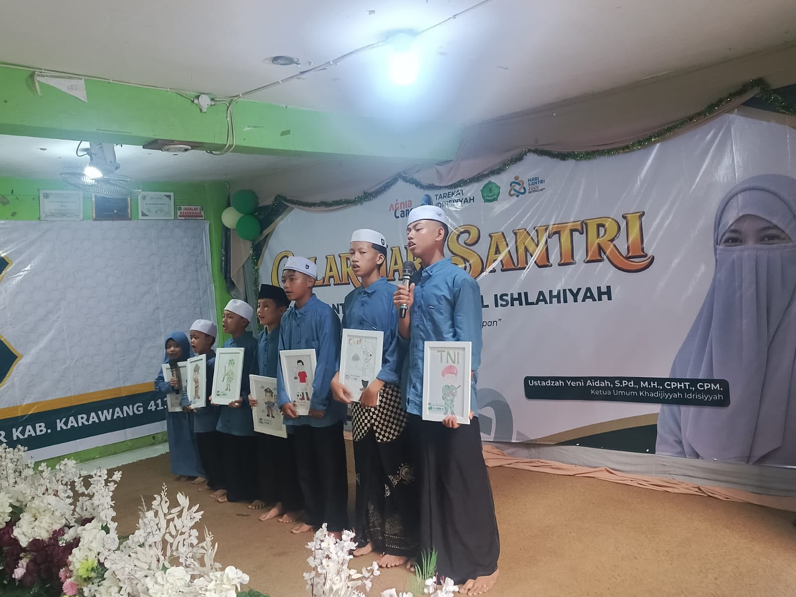Begini Cara Yayasan Nahdlatul Islahiyah dan Laznas Aghnia Care Tanamkan Kepedulian pada Anak Lewat Hari Santri