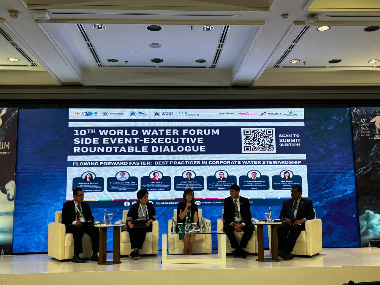 CCEP Indonesia Tegaskan Komitmen terhadap Pengelolaan Air dan Kesejahteraan Komunitas World Water Forum 2024
