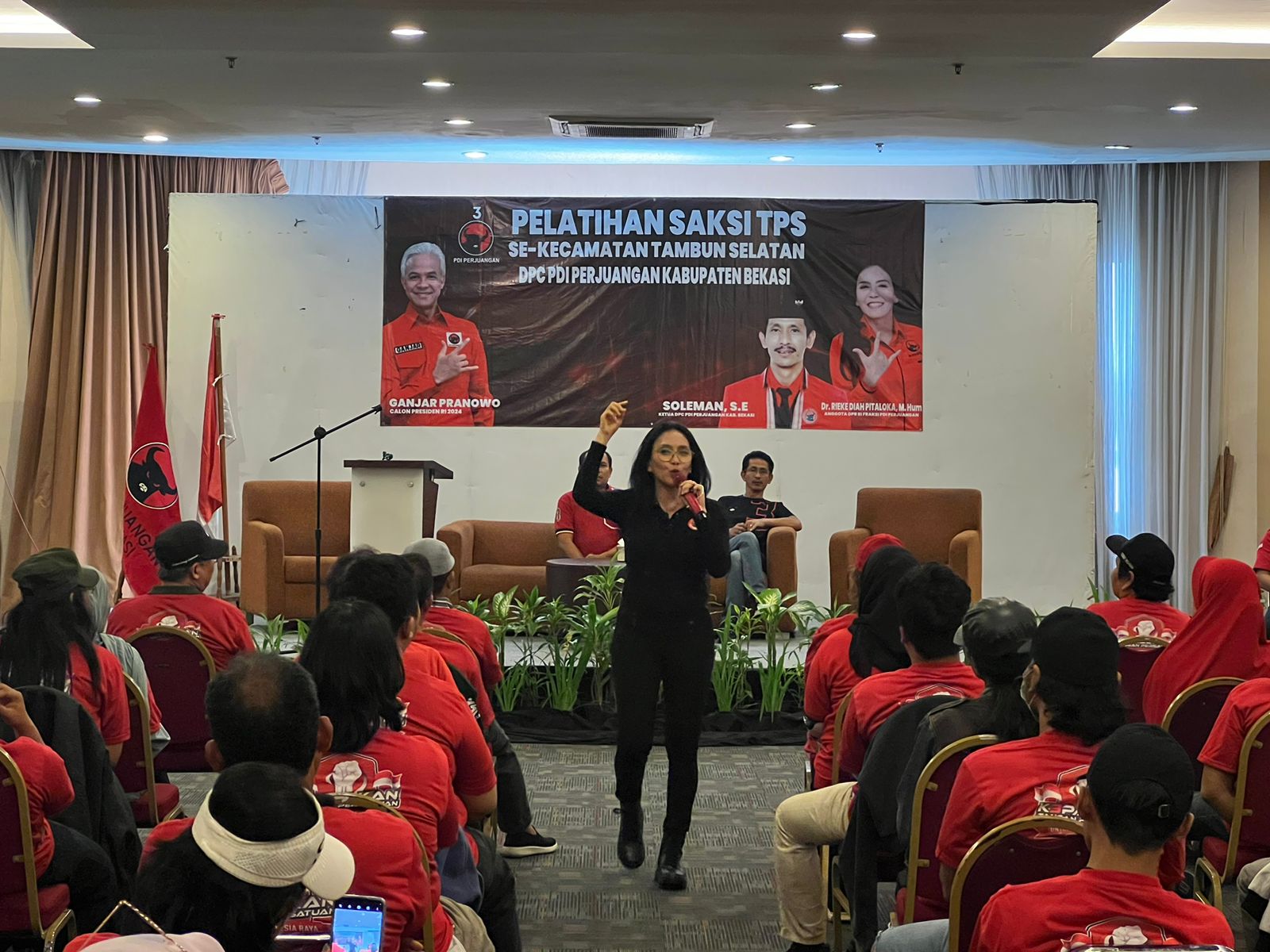 Ingin Menang Pemilu 2024, PDIP Kabupaten Bekasi Gelar Pelatihan Saksi TPS