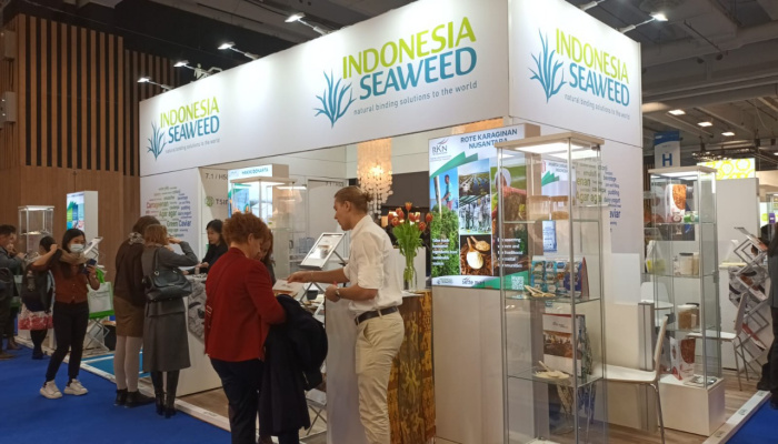 KKP Kenalkan Produk Olahan Rumput Laut di Pameran Food Ingredients Europe