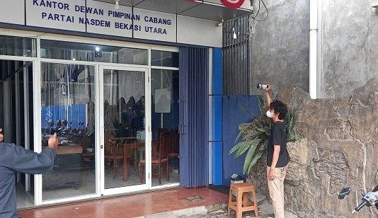 Kantor NasDem Bekasi Utara Dibobol Maling, Dokumen dan Uang Raib