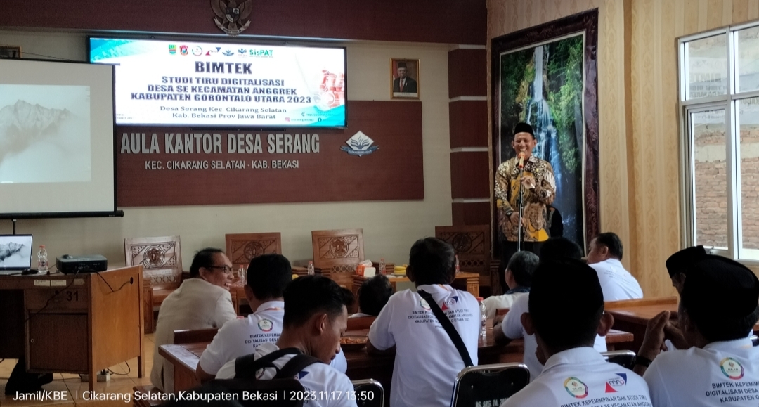 Desa Serang jadi Tempat Studi tiru Desa Asal Kabupaten Gorontalo Utara, Ini Kata Kades Serang