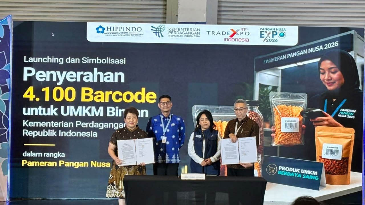 UMKM RI Dapat 4.100 Barcode Gratis, Peluang Masuk Ritel Modern dan Ekspor Makin Terbuka