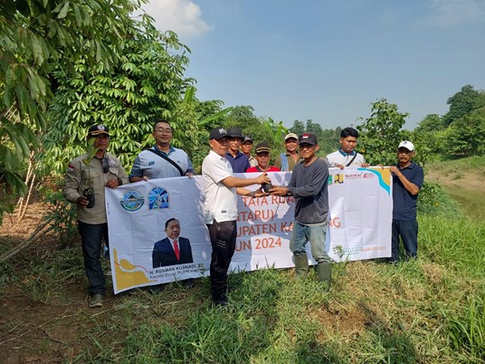 Hari Tata Ruang Nasional: Pemkab Karawang Bersama Pemprov Jabar Gelar Penanaman Pohon