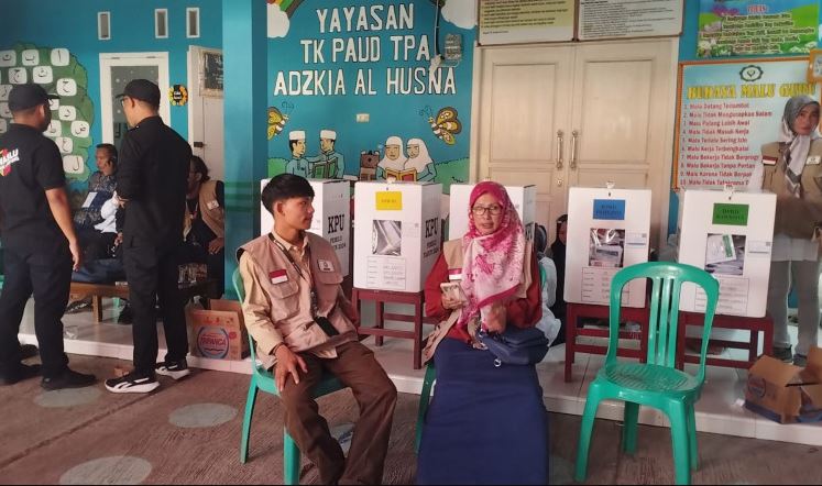Ini Penyebab Pemungutan Suara di TPS 19 Way Kandis Lampung Dihentikan Sementara