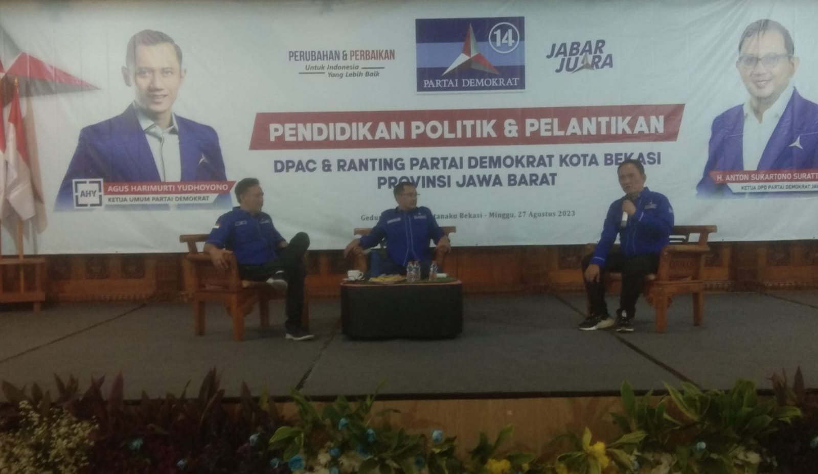 Andi Malarangeng Minta Bacaleg Demokrat Kota Bekasi Maksimalkan Medsos