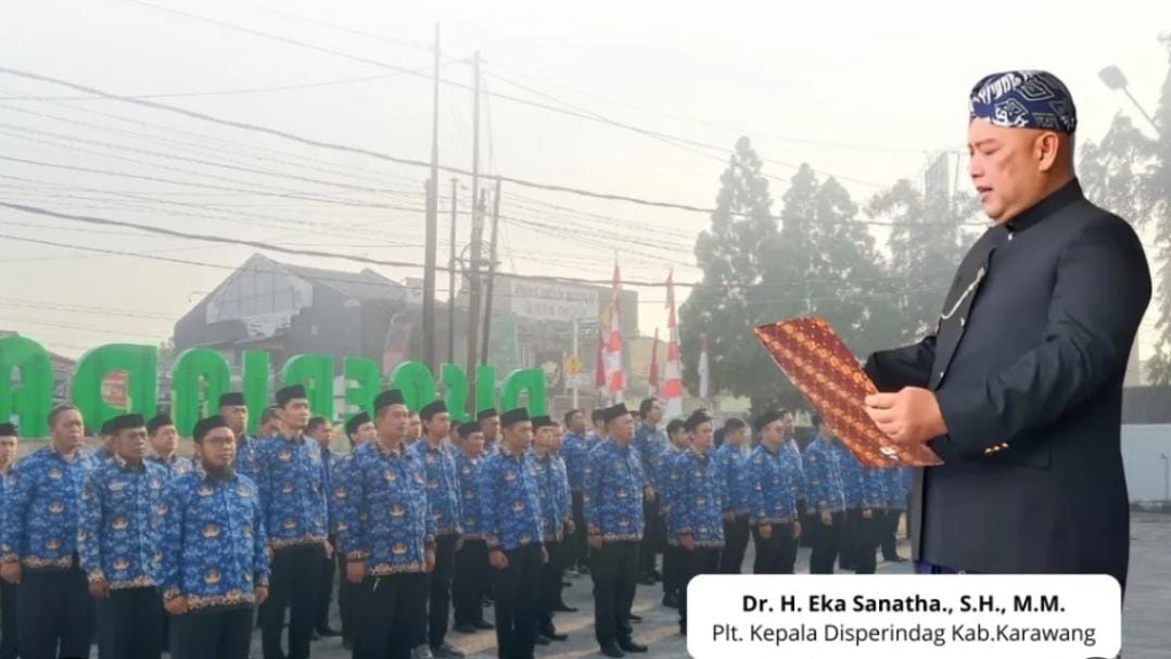 Disperindag Karawang Ucapkan Dirgahayu ke-80 Republik Indonesia