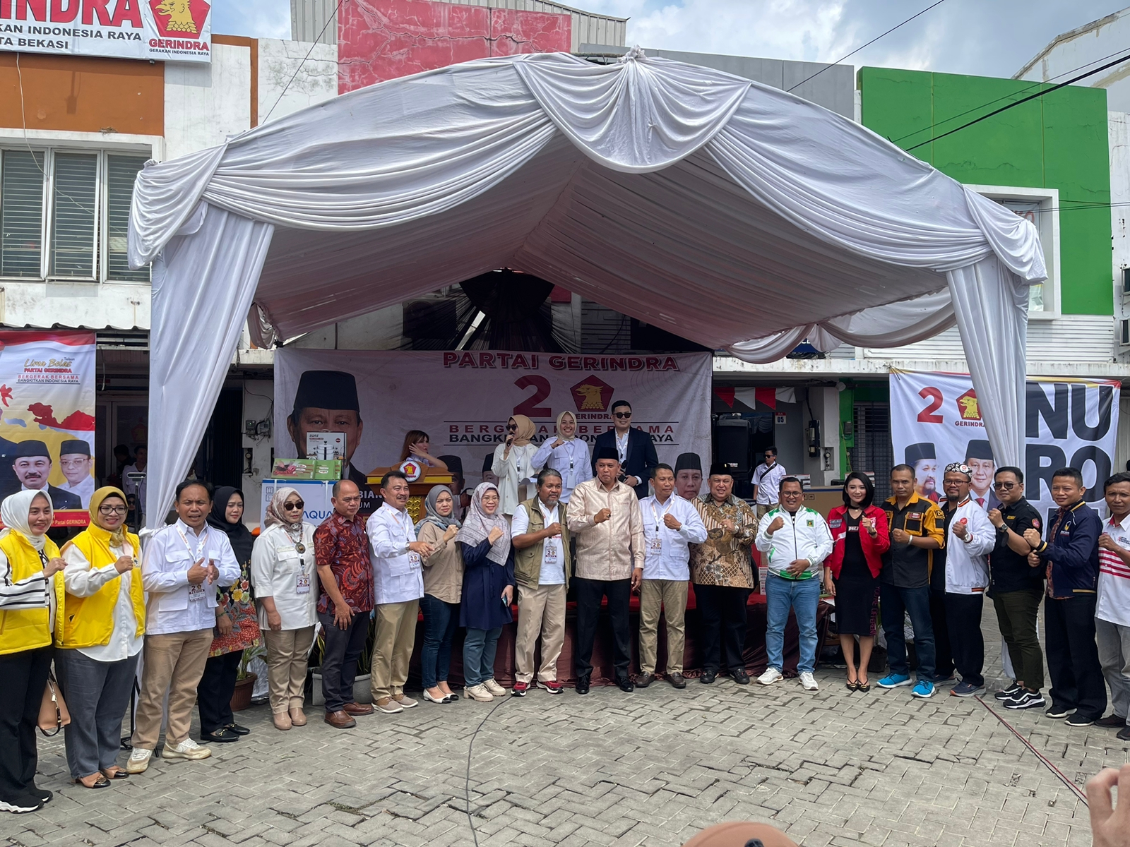 HUT ke-15 Partai Gerindra Kota Bekasi Bergerak Prabowo Presiden