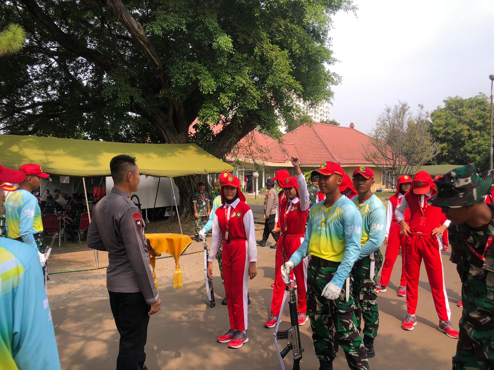 Puluhan Calon Paskibraka dari 38 Provinsi Mulai Jalani Latihan di Cibubur