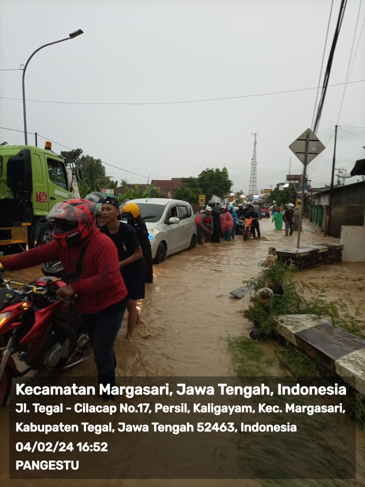 Pasca Banjir, Sebagian Besar Warga Tegal yang Mengungsi Telah Kembali ke Rumah