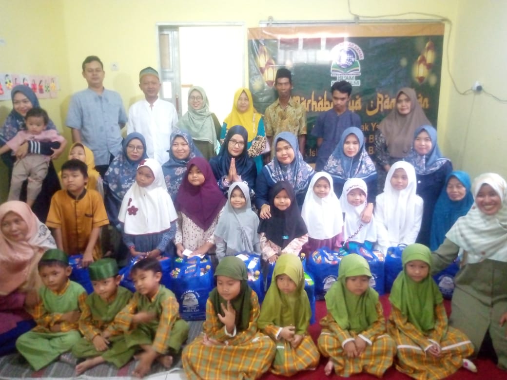 TK Islam Nurul Ilmi Gelar Santunan, Tumbuhkan Jiwa Sosial Siswa di Momen Ramadan