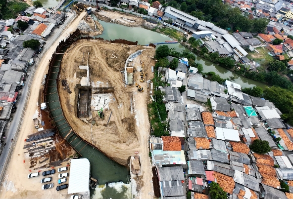 Kebijakan KDM Bikin Proyek Bendung BSH 0 di Bekasi Tersendat, Kejari Bekasi turun Tangan Pantau Progres