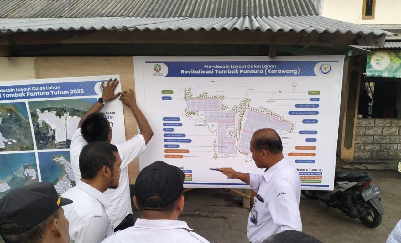 Karawang Jadi Lokus Program Revitalisasi Tambak Pantura dari KKP