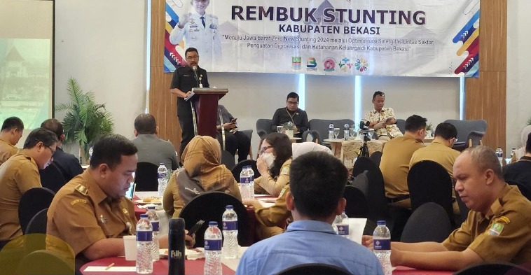 Pemerintah Kabupaten Bekasi Melalui Bappeda Gelar Rembuk Stunting untuk Percepat Penurunan Stunting