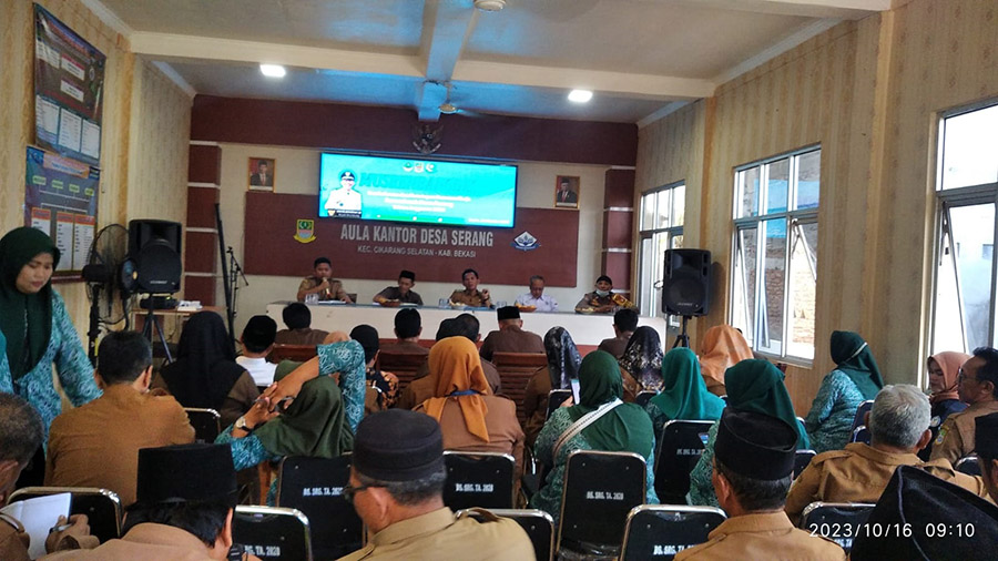 Pemdes Serang Gelar Musrenbangdes, Warga Usul Pembangunan Sekolah Negeri