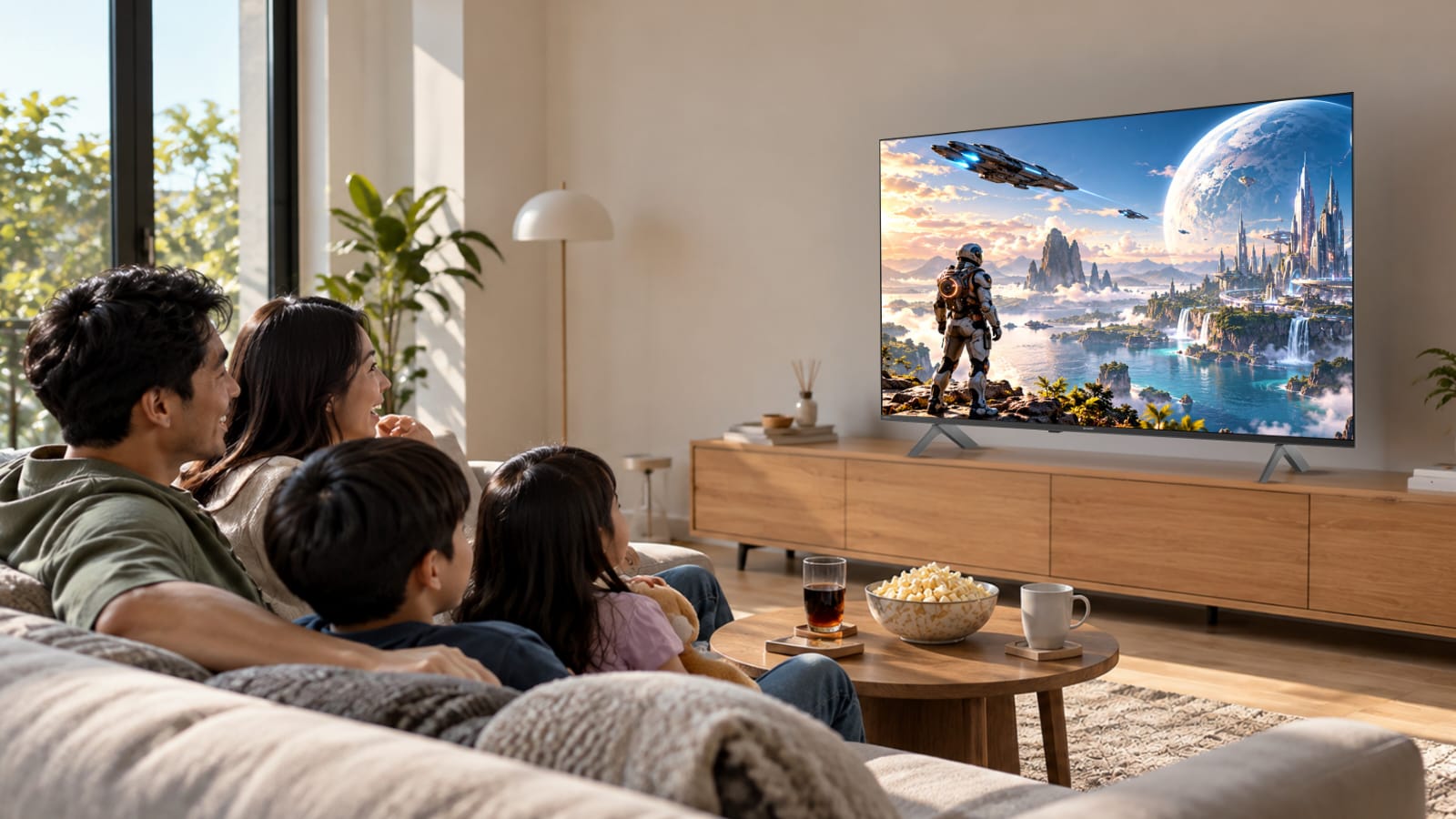 Sharp Gebrak Pasar TV 4K: Bawa Pengalaman Gaming Smooth dan Visual Kaya Warna ke Ruang Keluarga