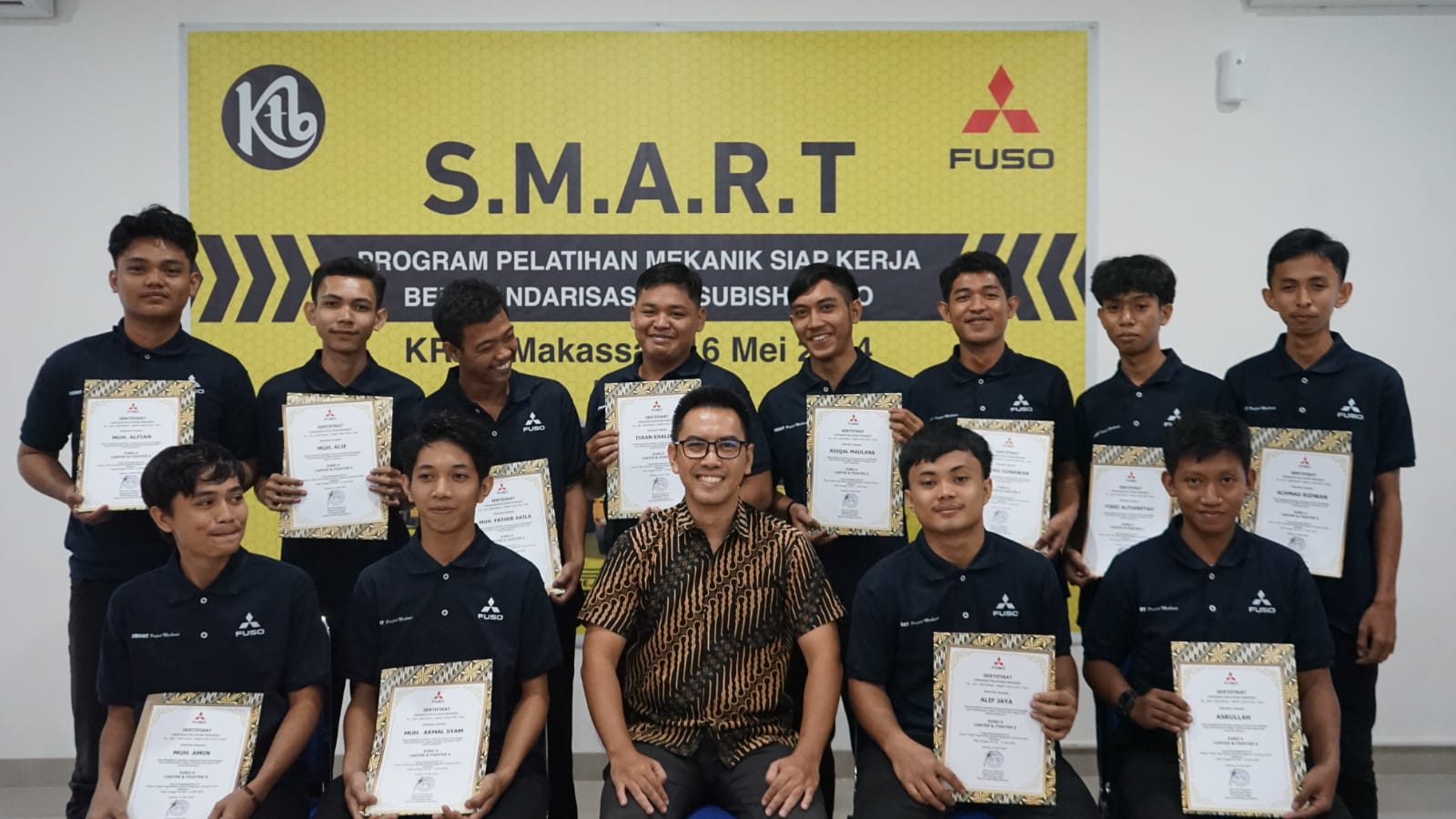 Mitsubishi Fuso Berkerja sama dengan beberapa SMK Untuk Hasilkan Mekanik Handal Melalui Program SMART