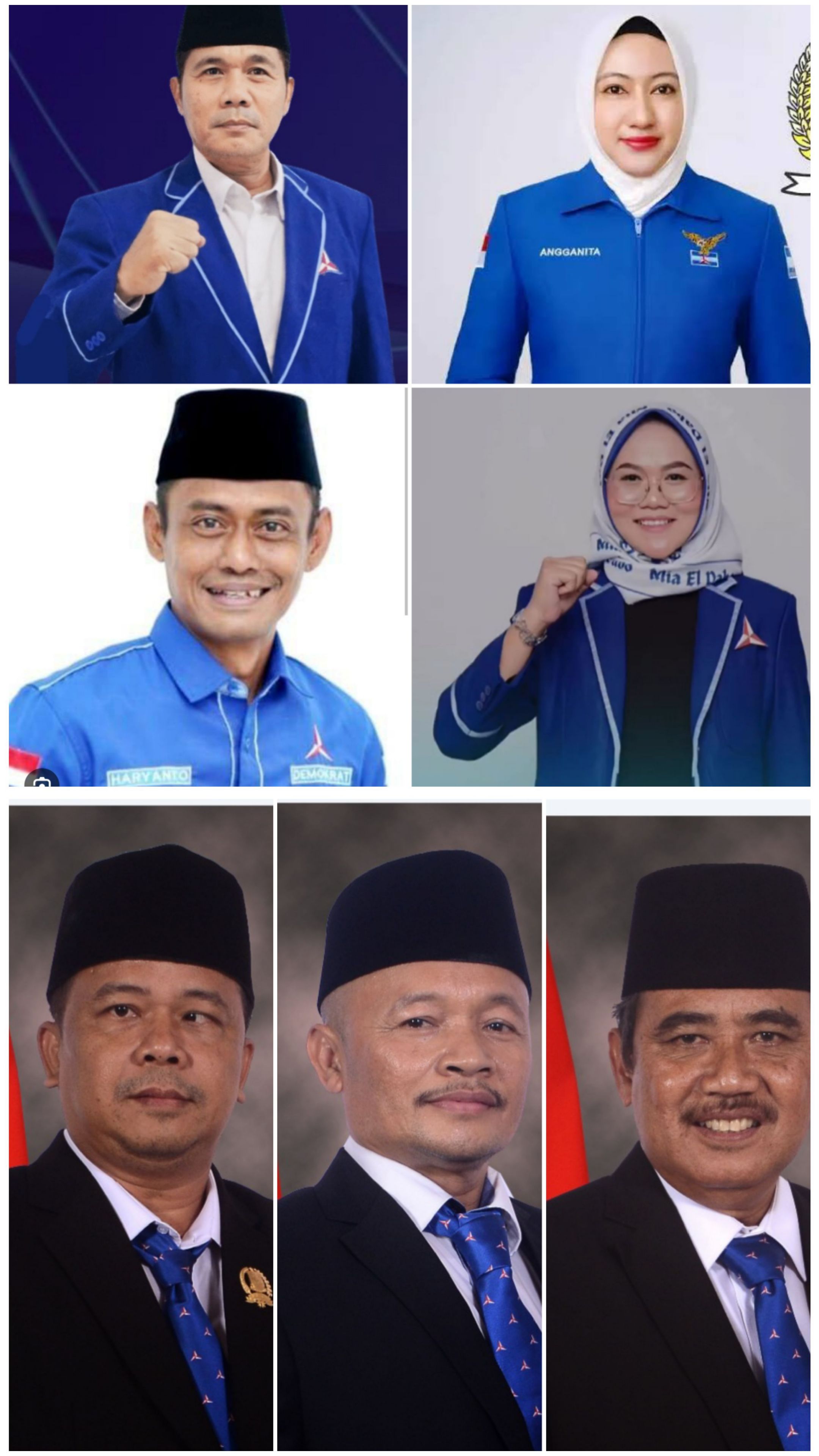 Matam, Angganita, Haryanto dan Mia Eldabo Lolos DPRD Bekasi 2024, 3 Petahana Tumbang