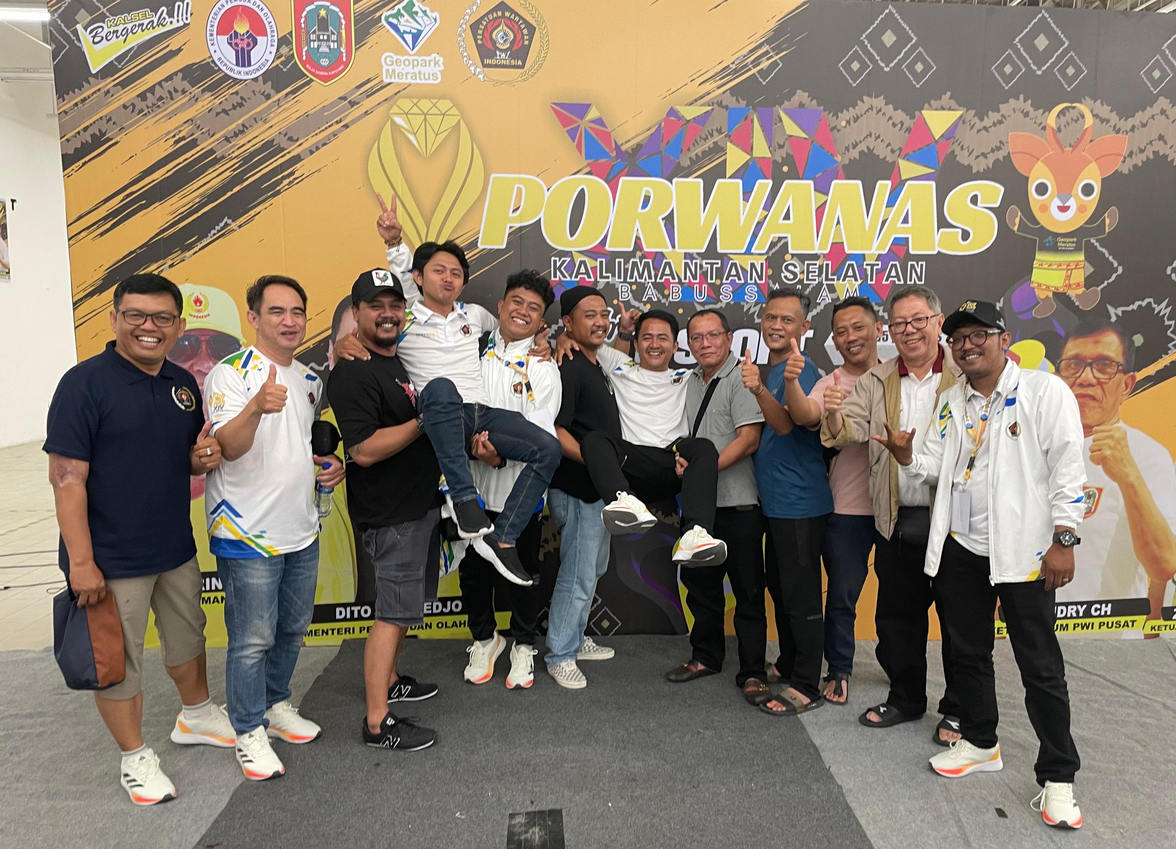 Kontingen PWI Jawa Barat Sabet Emas Perdana di Porwanas dari Cabang e-sport PES