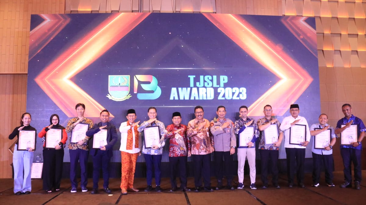 Berkontribusi Terhadap Pembangunan Kabupaten Bekasi, Puluhan Perusahaan Industri dapat Penghargaan TJSLP Award