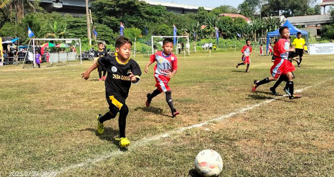 Karang Taruna Cikarang Selatan  Gaungkan Cinta Sepakbola Usia Dini, 50 Tim Adu Skill 