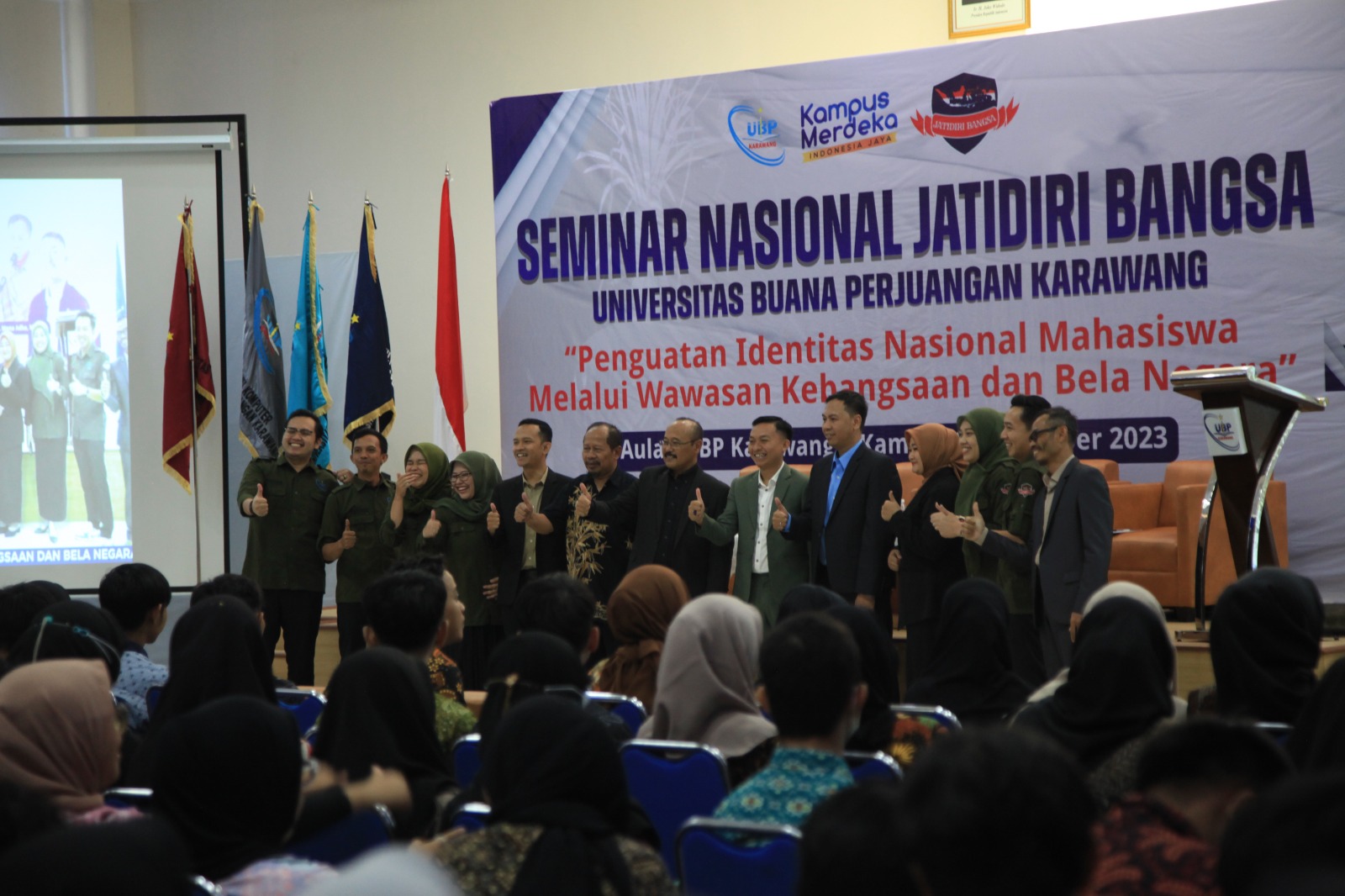 Perkuat Kecintaan Tanah Air, UBP Karawang Gelar Seminar Jati Diri Bangsa 