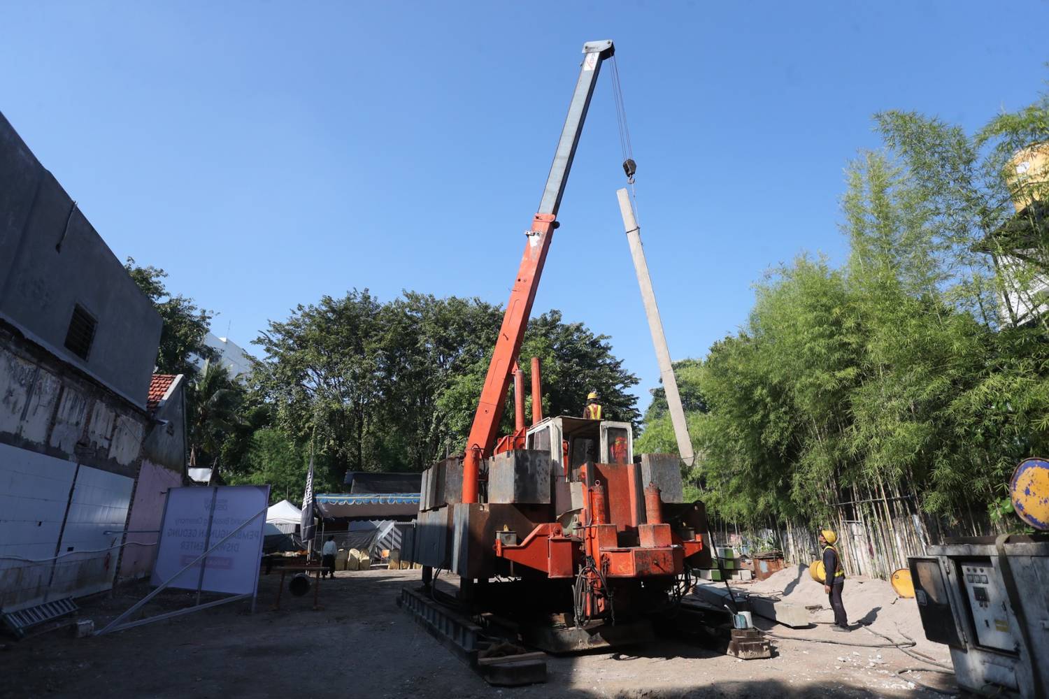 Groundbreaking, Harian Disway Siapkan Gedung Kantor Baru