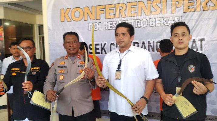 Akhir Perjalanan Komplotan Begal Sadis Cibitung-Cikarang, Ditembak Kakinya, Terancam Bui 20 Tahun