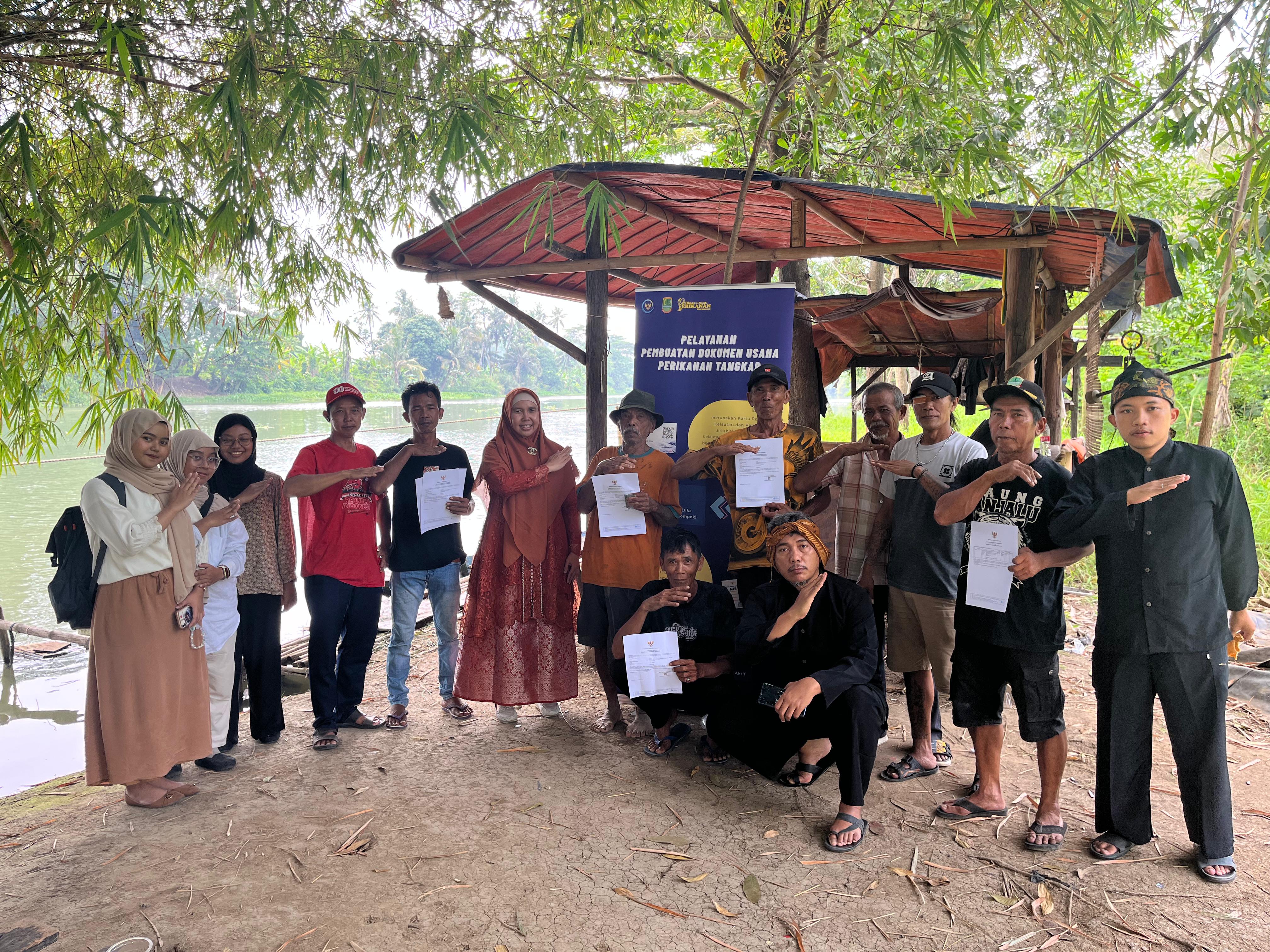 Dinas Perikanan Karawang Lakukan Layanan Jemput Bola Fasilitasi NIB Pelaku Usaha Perikanan Tangkap