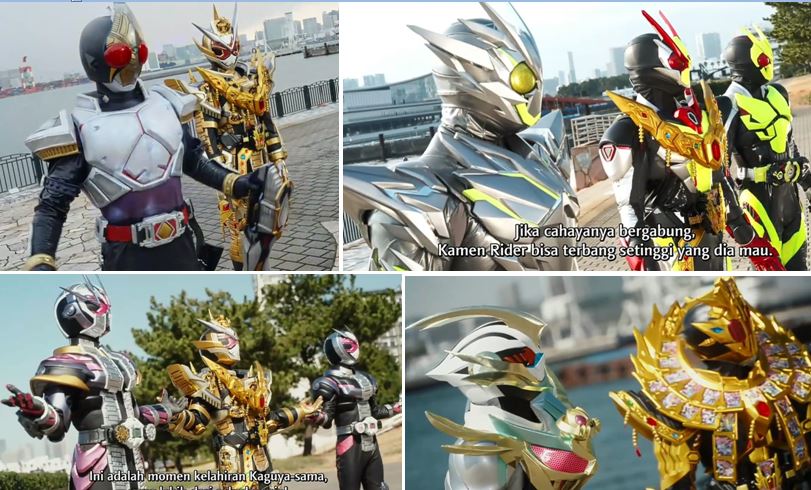 Nonton Kamen Rider Gotchard Episode 35 sub Indo: Gorgeous Time! Legendary Never Ends