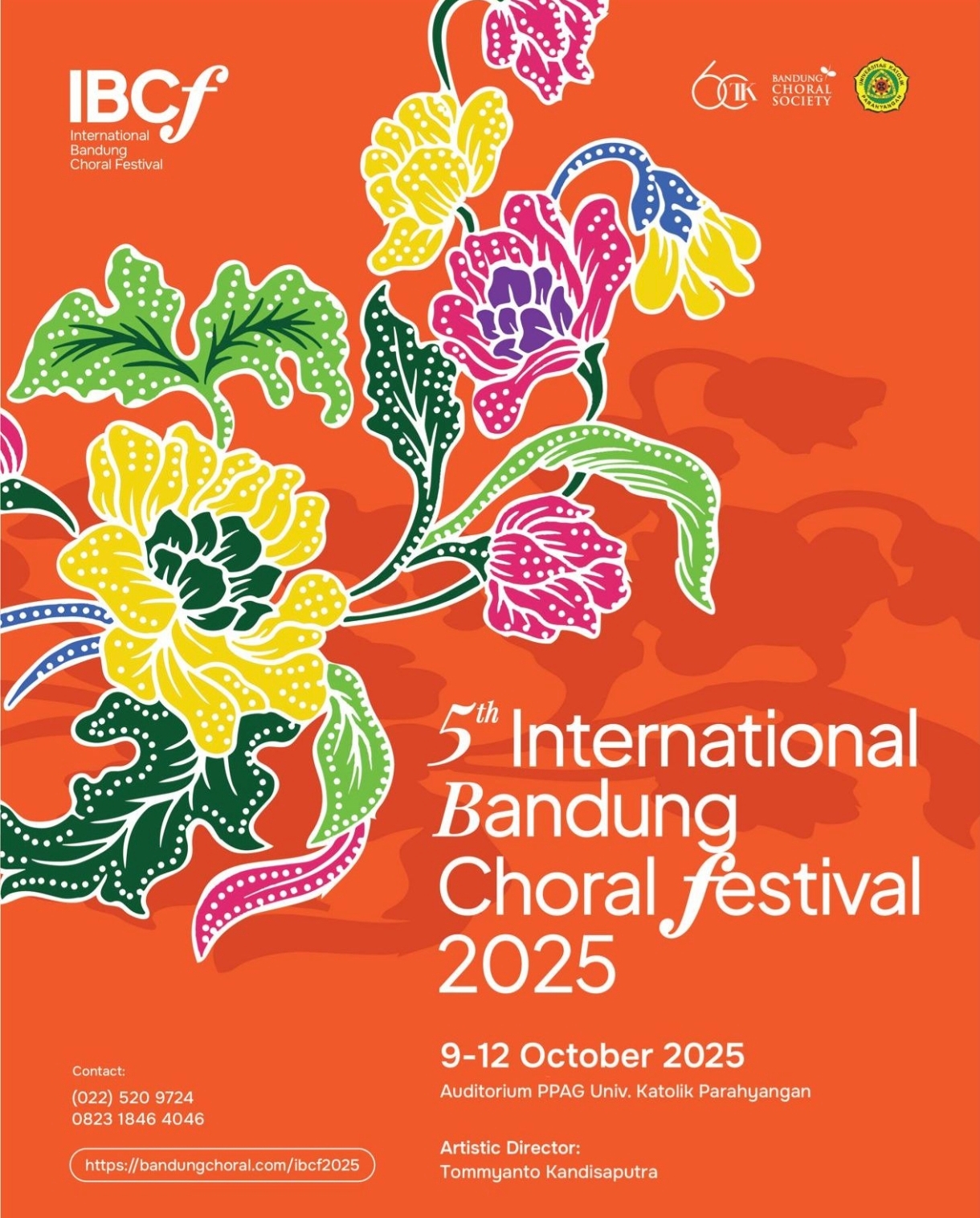 Ratusan Penyanyi Ikuti 5th International Bandung Choral Festival 2025 di Universitas Katolik Parahyangan
