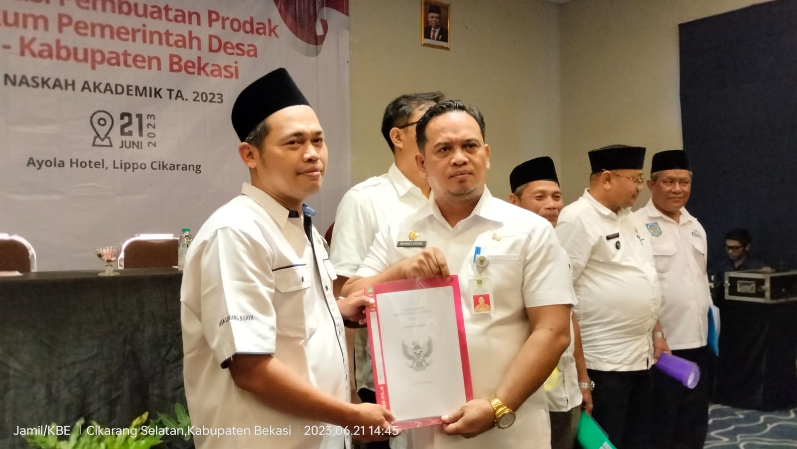 DPMD Kabupaten Bekasi Sosialisasikan Prodak Hukum Pemdes 