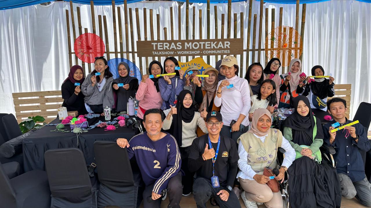 Bawa Inovasi Kampung Wisata Rajut Binong di West Java Festival 2025, Pertamina Diapresiasi Gubernur Jabar KDM