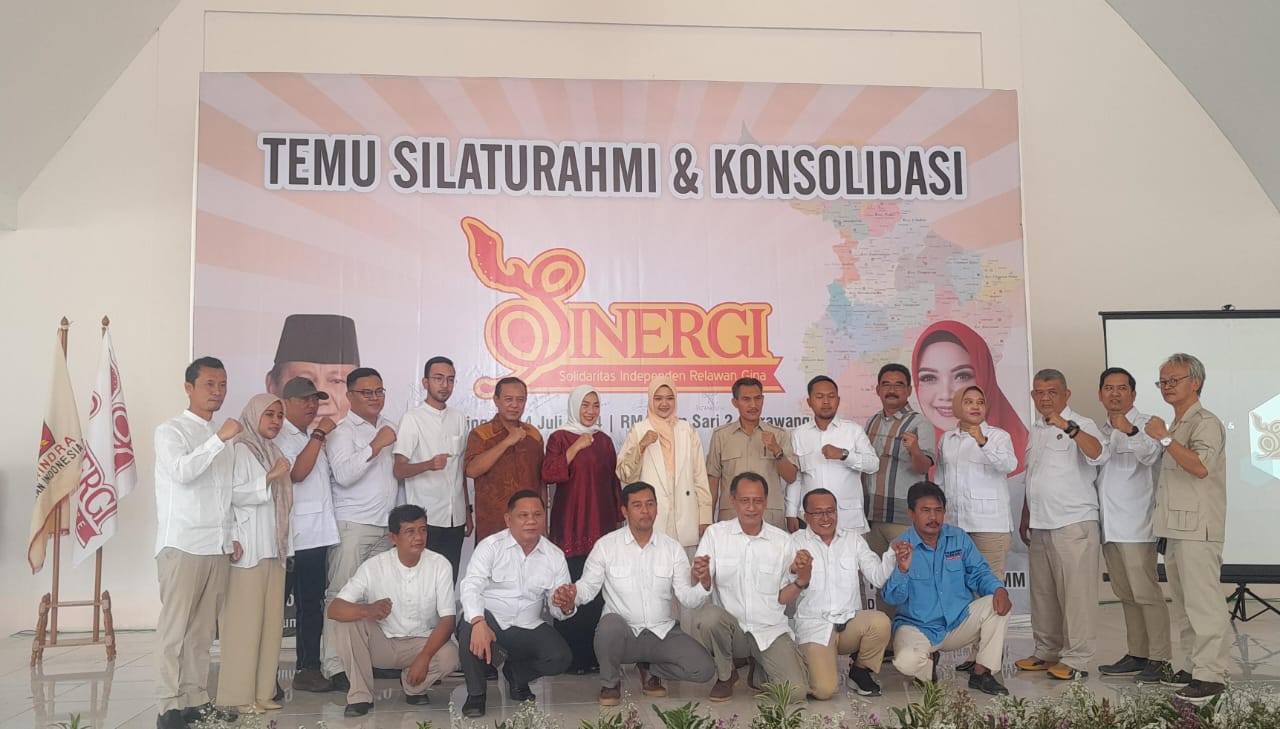 Sinergi Deklarasikan Dukung Gina Fadlia Swara Maju Jadi Bacabup di Pilkada Karawang 2024