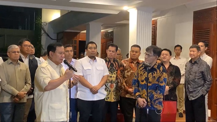 Usai Bertemu Prabowo Elit PDIP Dapat Ucapan Selamat Bergabung ke Gerindra?