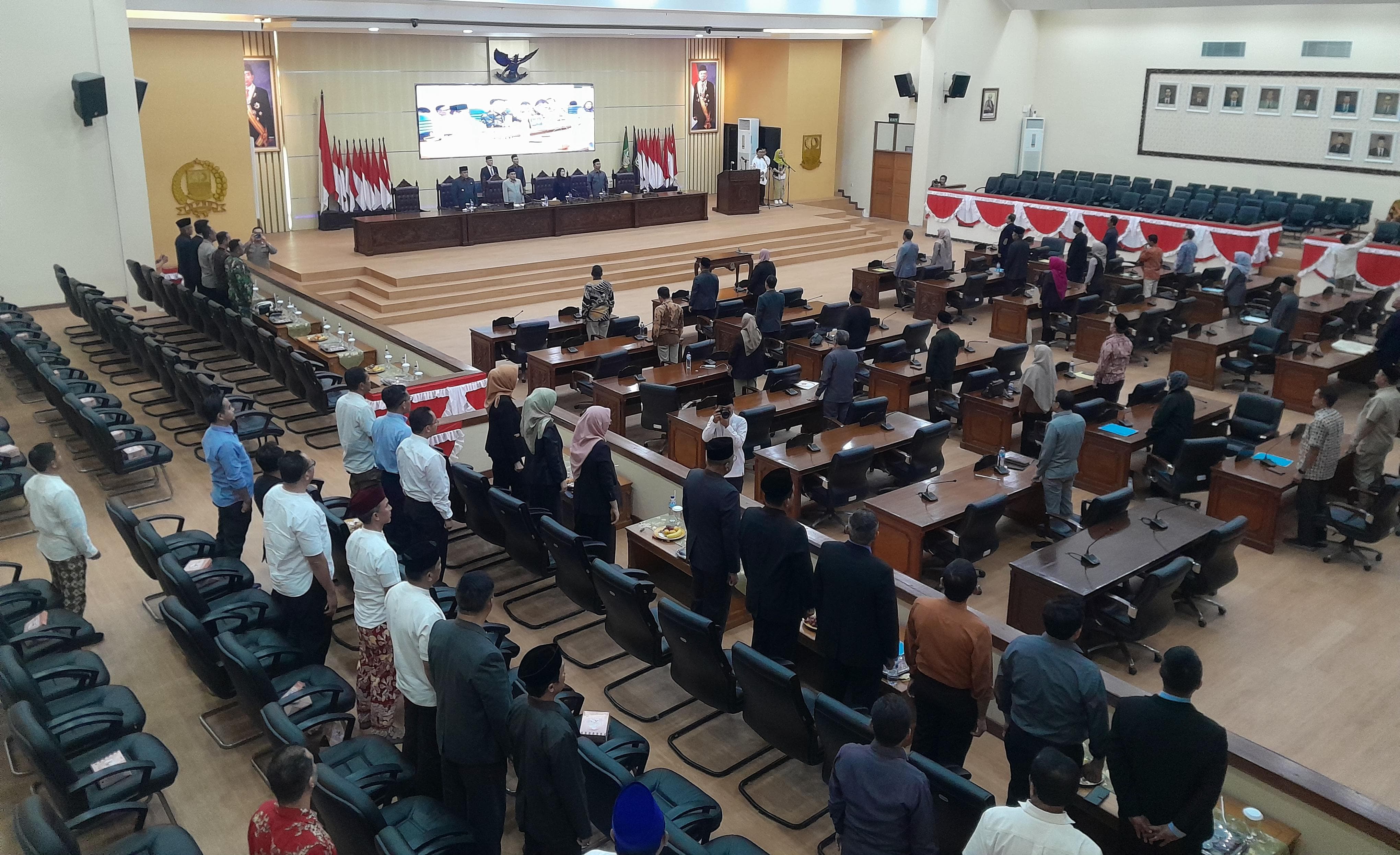 Rapat Paripurna Terakhir Anggota DPRD Kabupaten Bekasi Periode 2019-2024, Tetapkan Dua Perda 