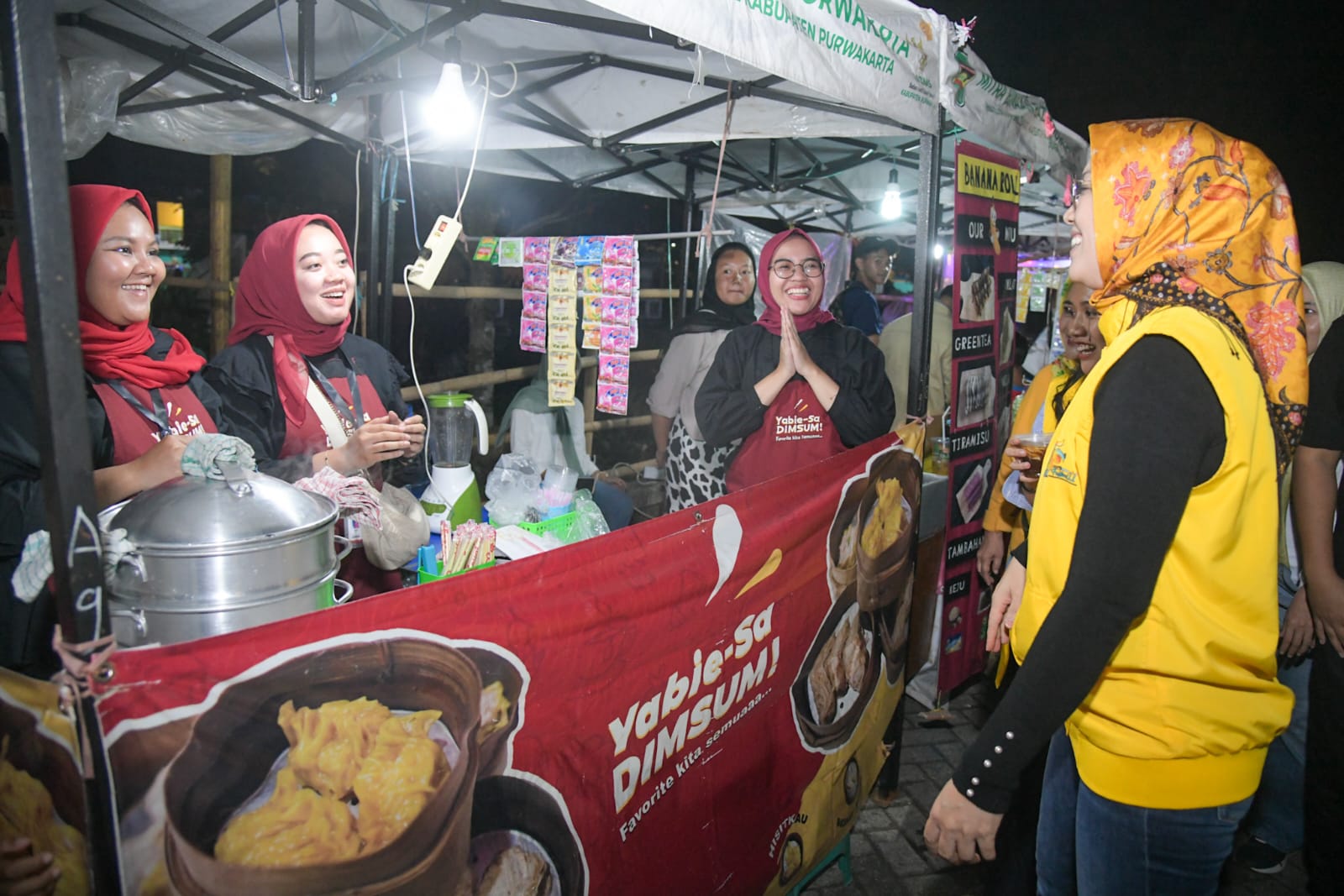 Serunya Kulineran di Wanayasa Kuliner Fair,  Ada 225 Stand UMKM dengan Ragam Makanan