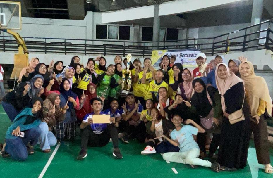 Dominasi Bola Voli Putri Karawang, Bivota Raih Juara Kejurkab Antarklub 2024
