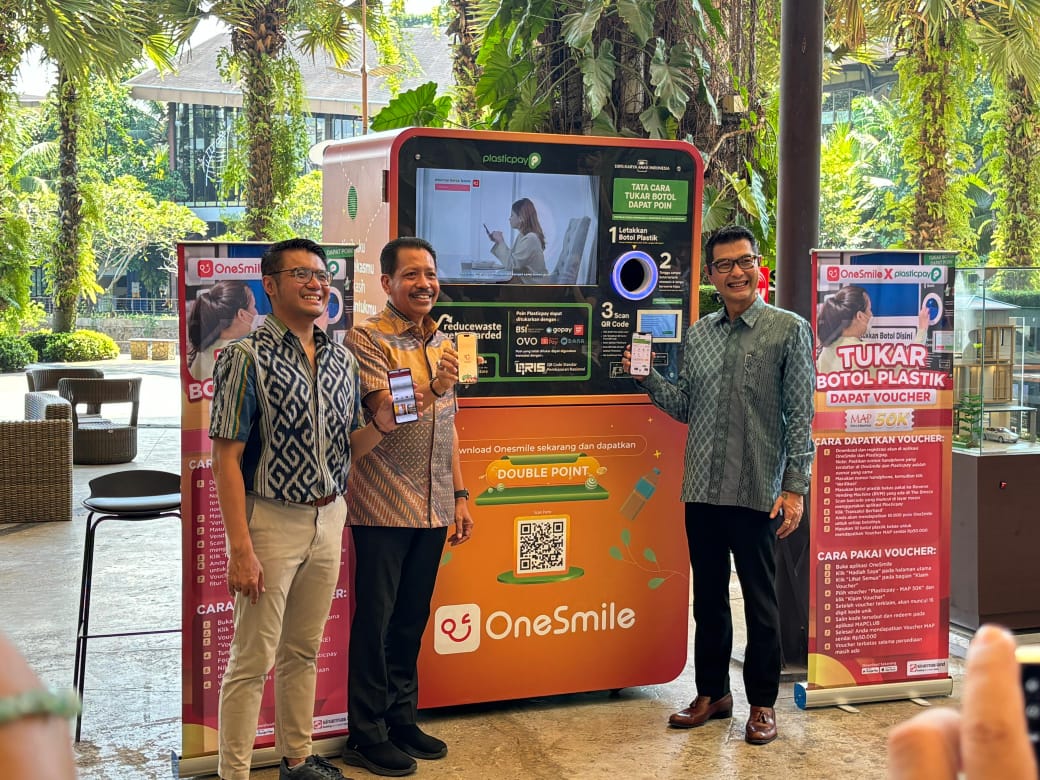 Dukung Pembangunan Berkelanjutan, Sinar Mas Land dan Plasticpay Resmikan Reverse Vending Machine