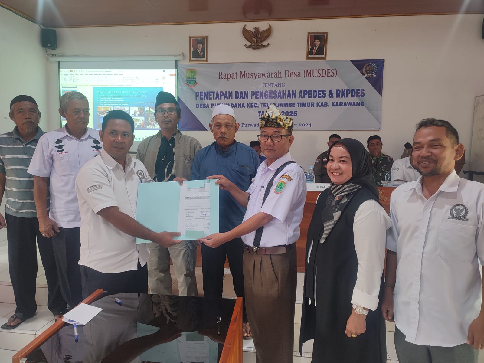 Purwadana Gelar Musyawarah Besar untuk Tetapkan APBDES 2025: Transparansi Jadi Prioritas