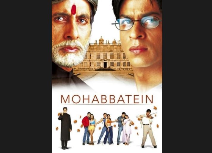 Sinopsis, Link Nonton dan Download Mohabbatein (2003) : Kisah Shah Rukh Khan Si Pahlawan Cinta