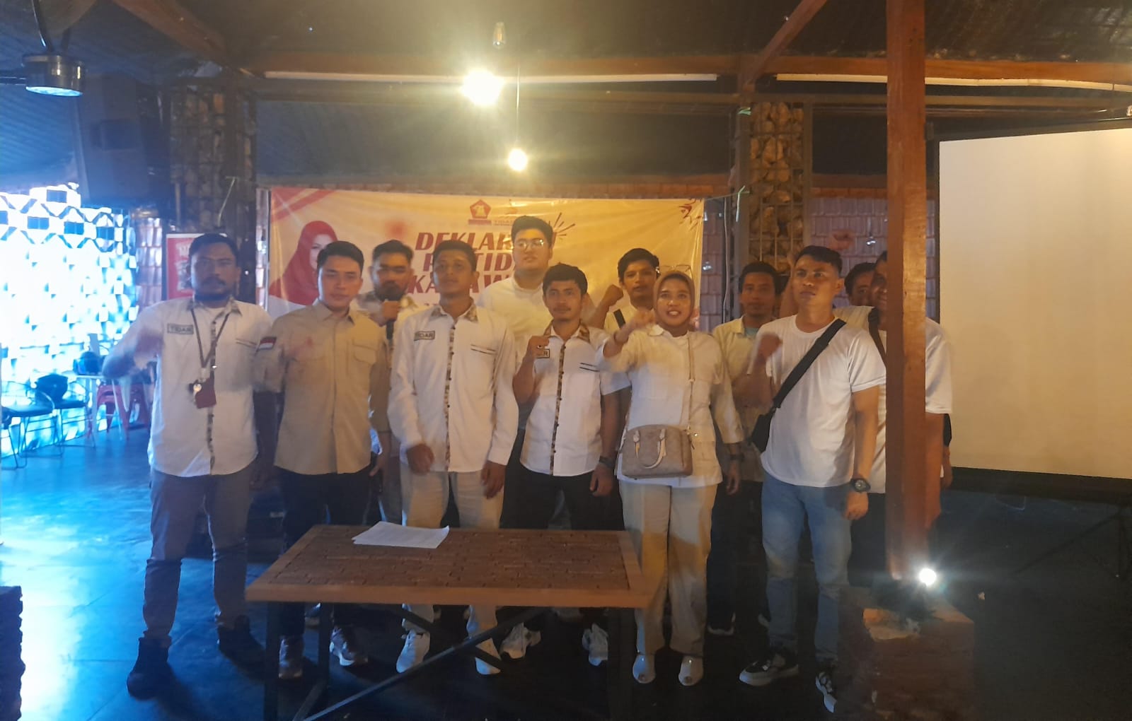 PC Tidar Karawang Deklarasikan Dukungannya ke Gina Fadlia Swara Jadi Calon Bupati di Pilkada Serentak 2024