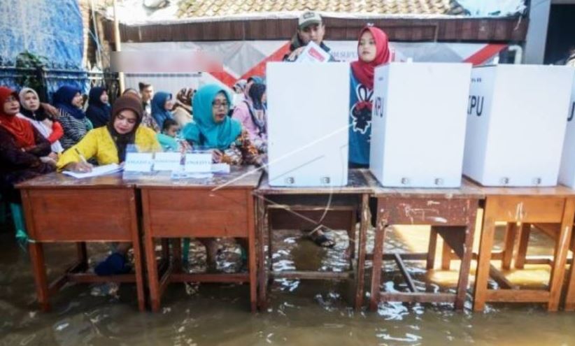 Antisipasi Banjir, PPK Cikarang Selatan Pindahkan Beberapa Lokasi TPS 