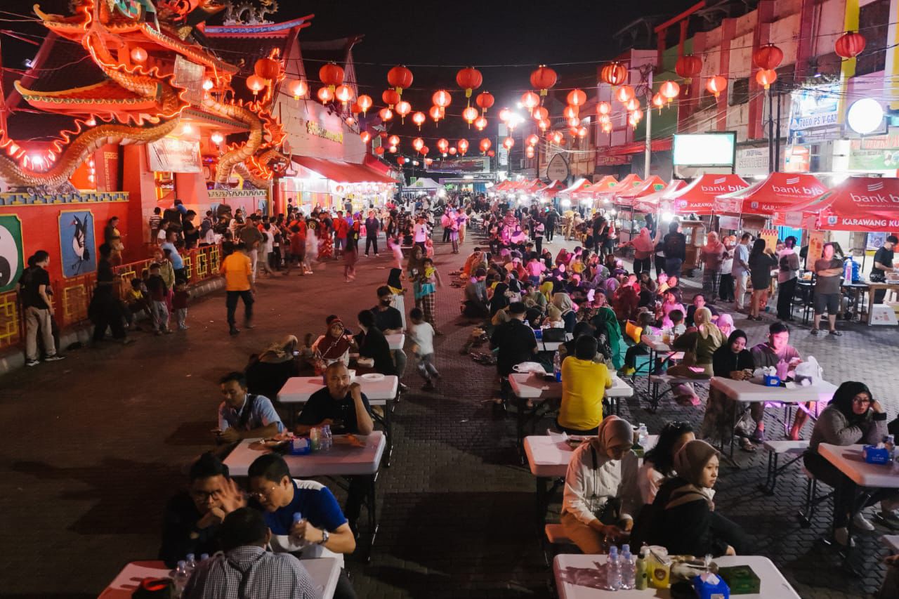 Pedagang di Kuliner Malam Karawang Bentuk Paguyuban, Punya 70 Anggota, Ini Tujuannya!