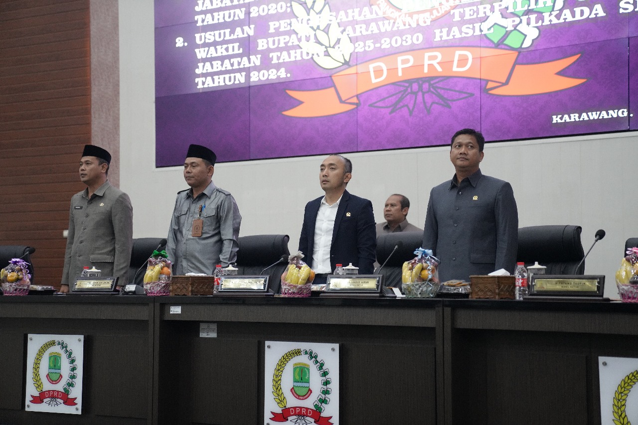 DPRD Karawang Resmi Usulkan Pengesahan Pengangkatan Bupati dan Wakil Bupati Terpilih 2025-2030