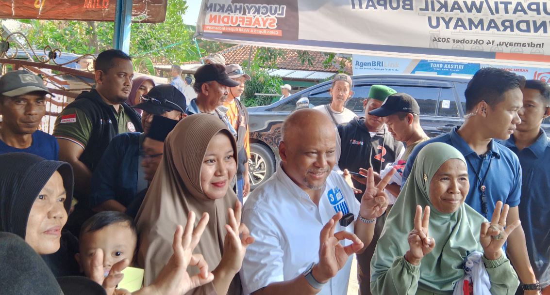 Lucky Hakim dan Ilham Habibie Kampanye di Indramayu, Tegaskan Komitmen Bangun Wilayah Industri 